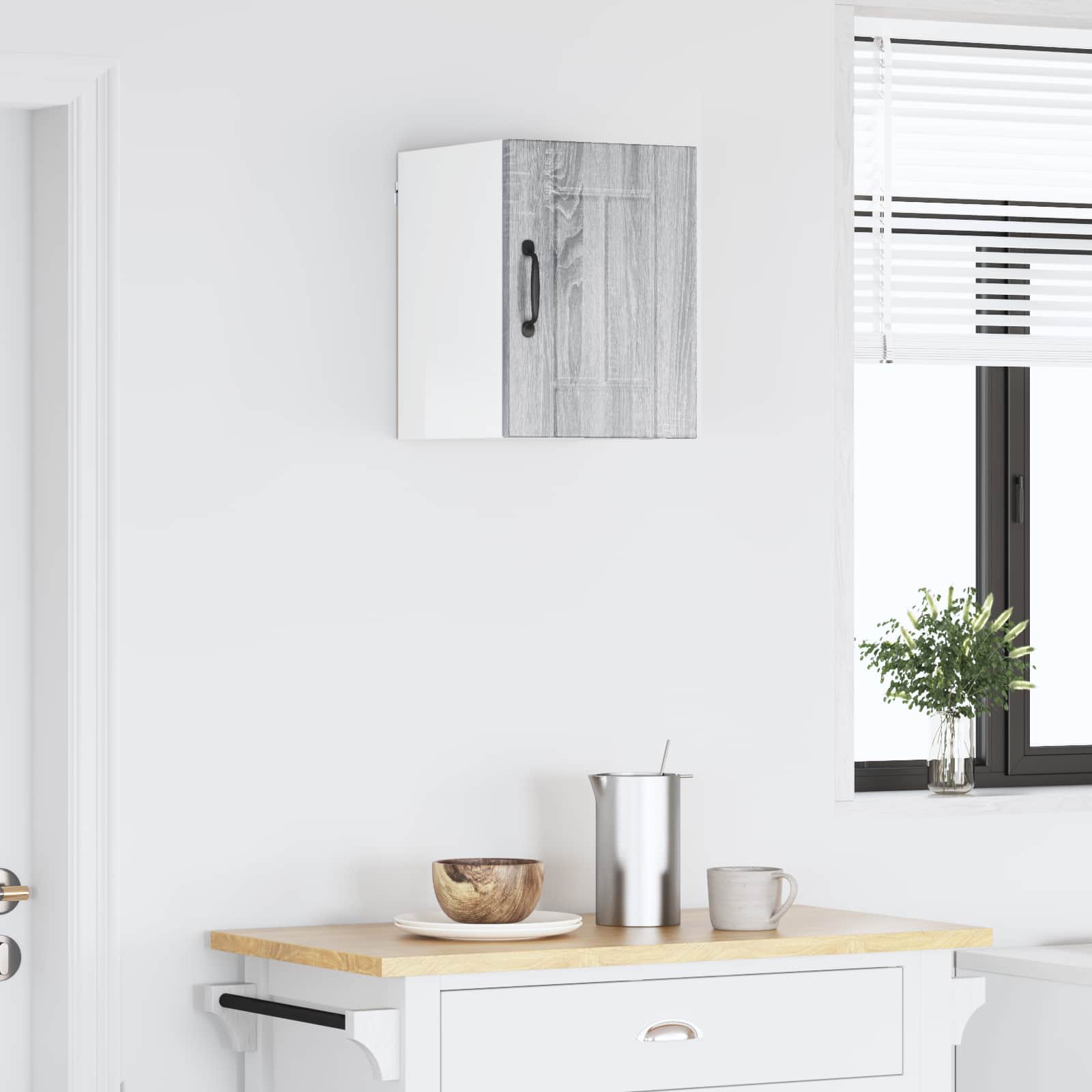 Ντουλάπα Κουζίνας Γκρίζο Σονομα 30 x 31 x 40 εκ.