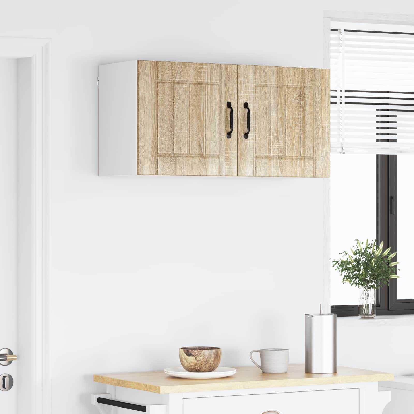 Ντουλάπα Τοίχου LUCCA 2 pcs Sonoma Δρυς 40 x 31 x 40 εκ.