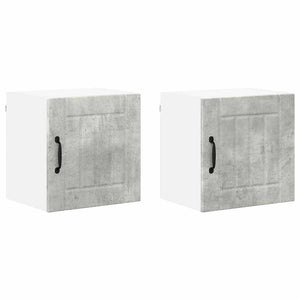 Ντουλάπα Κουζίνας Lucca 2 pcs Σκυρόδεμα Γκρι 40 x 31 x 40 εκ. - Pakobazaar
