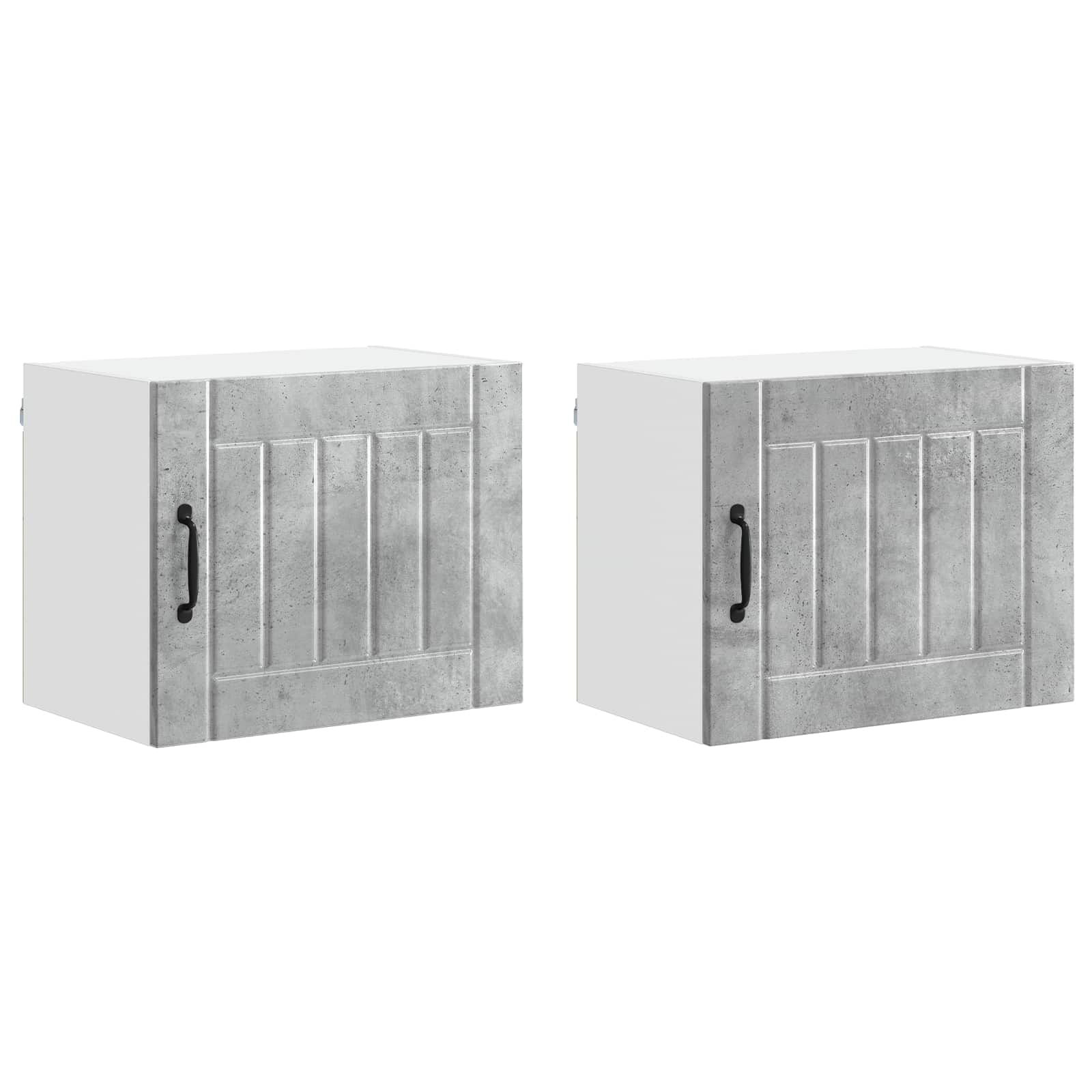 Ντουλάπα Κουζίνας Lucca 2 pcs Σκυρόδεμα Γκρι 50 x 31 x 40 εκ. - Pakobazaar