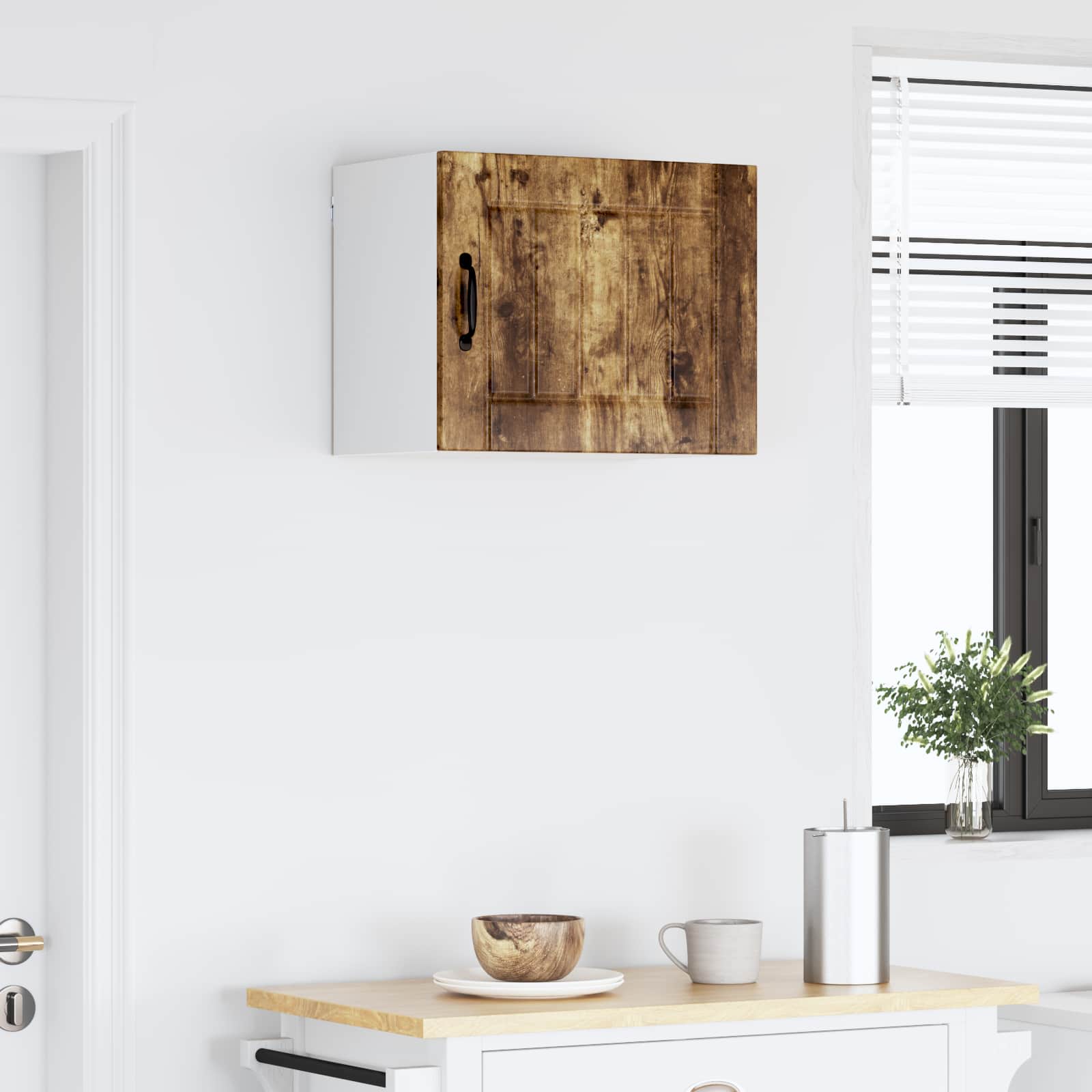 Ντουλάπα Κουζίνας Lucca Καπνισμένο Ξύλο Δρυός 50 x 31 x 40 εκ.