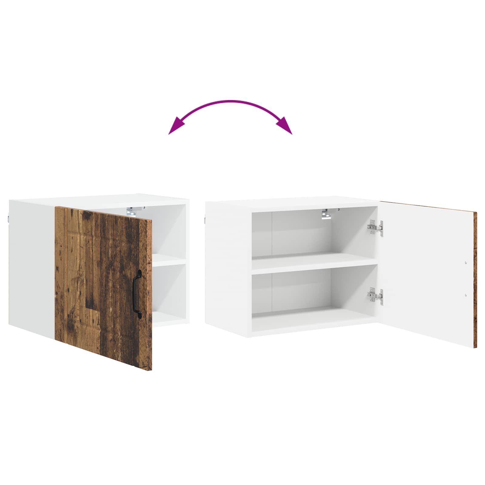 Ντουλάπα Κουζίνας Παλιό ξύλο 50 x 31 x 40 εκ.