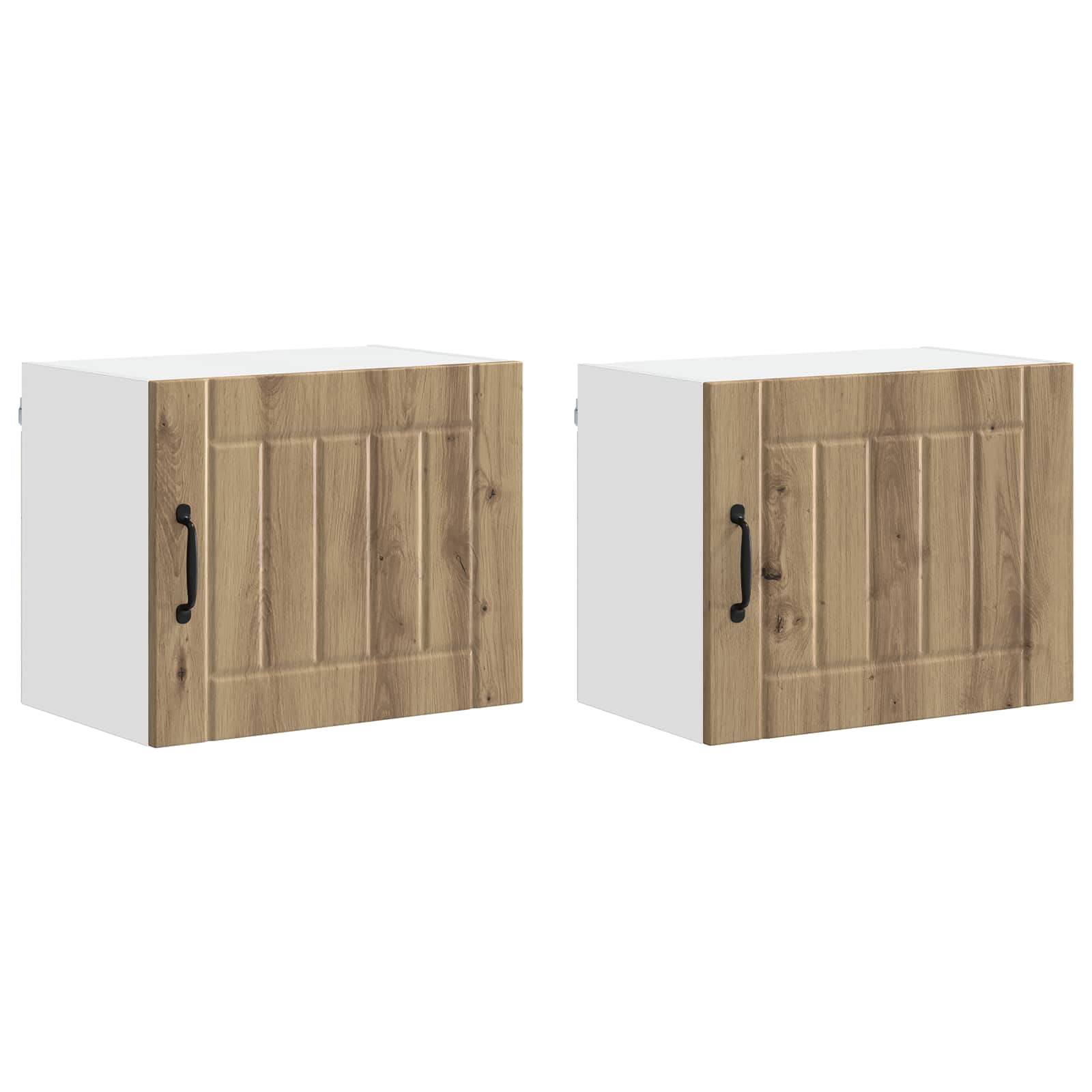 Ντουλάπα Τοίχου LUCCA 2 pcs Artisan Δρυς 50 x 31 x 40 εκ.