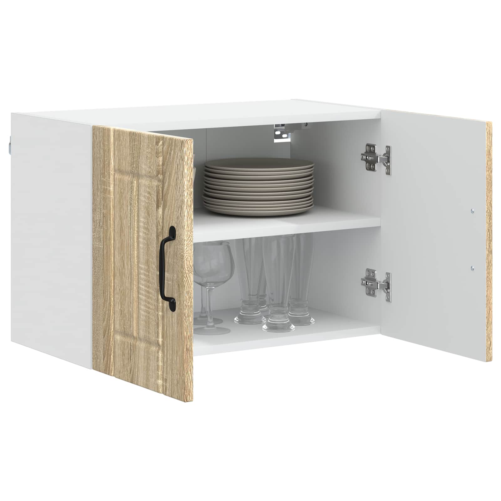 Ντουλάπα Τοίχου LUCCA 2 pcs Sonoma Δρυς 60 x 31 x 40 εκ