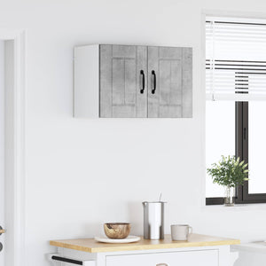 Ντουλάπα Τοίχου LUCCA Γκρι Σκυροδέματος 60 x 31 x 40 εκ