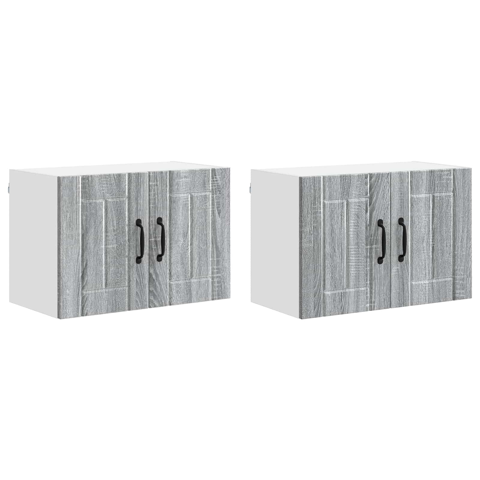 Ντουλάπα Τοίχου LUCCA 2 pcs Γκρι Sonoma 60 x 31 x 40 εκ