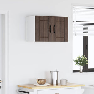 Ντουλάπα Τοίχου LUCCA Καφέ Ξύλο Δρυός 60 x 31 x 40 εκ