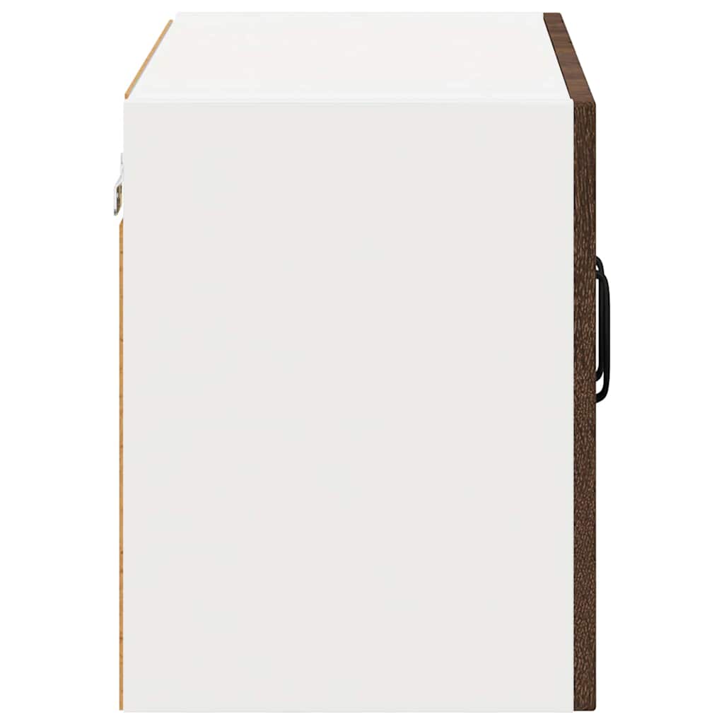 Τοίχοι ντουλαπών κουζίνας 2 pcs Καφέ δρυς 60 x 31 x 40 εκ