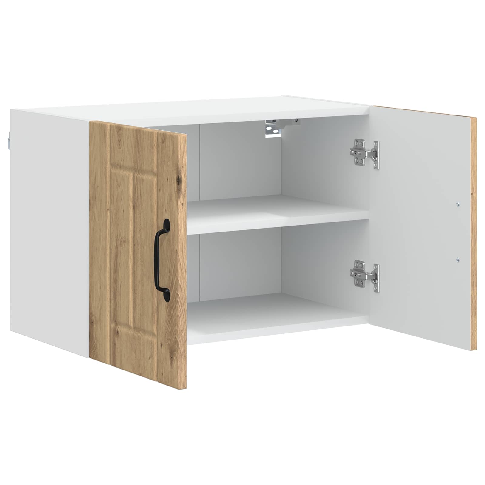 Τοίχοι ντουλαπών κουζίνας Επιτοίχιο Lucca 2 pcs Artisan Δρυς