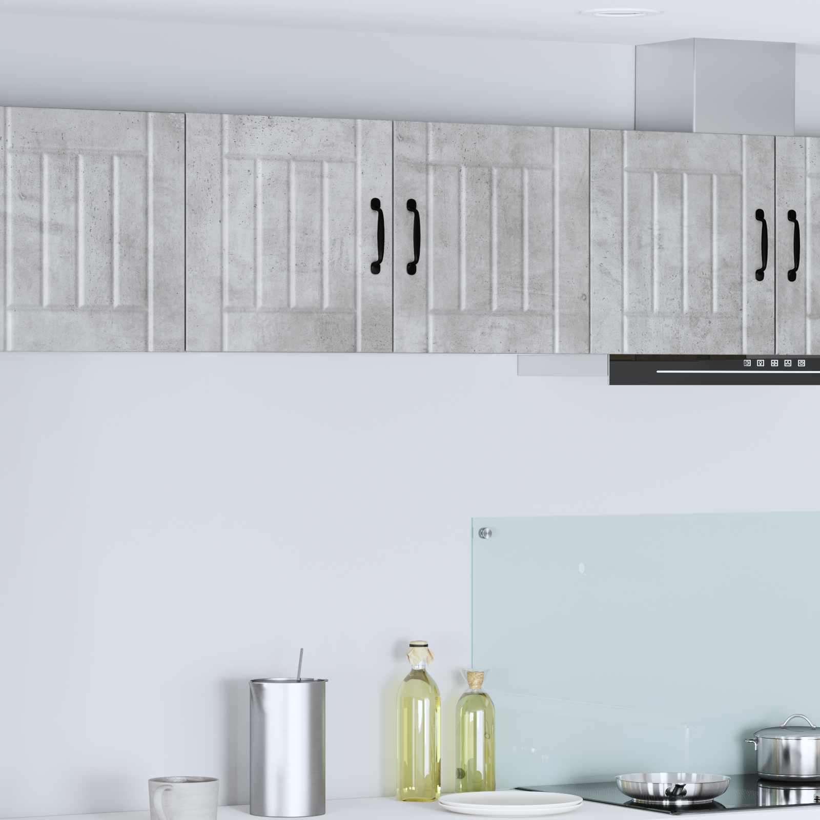Ντουλάπα Κουζίνας Σκυρόδεμα Γκρι 80 x 31 x 40 εκ - Pakobazaar