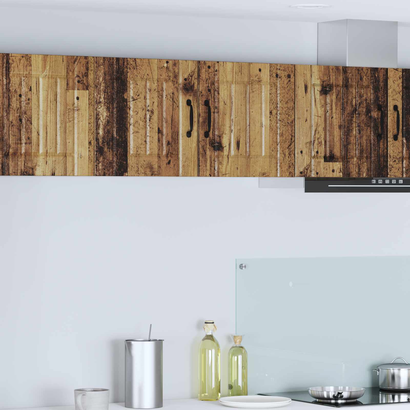 Πάνελ πλυντηρίου πιάτων Lucca Παλαιωμένο ξύλο 80 x 31 x 40 εκ