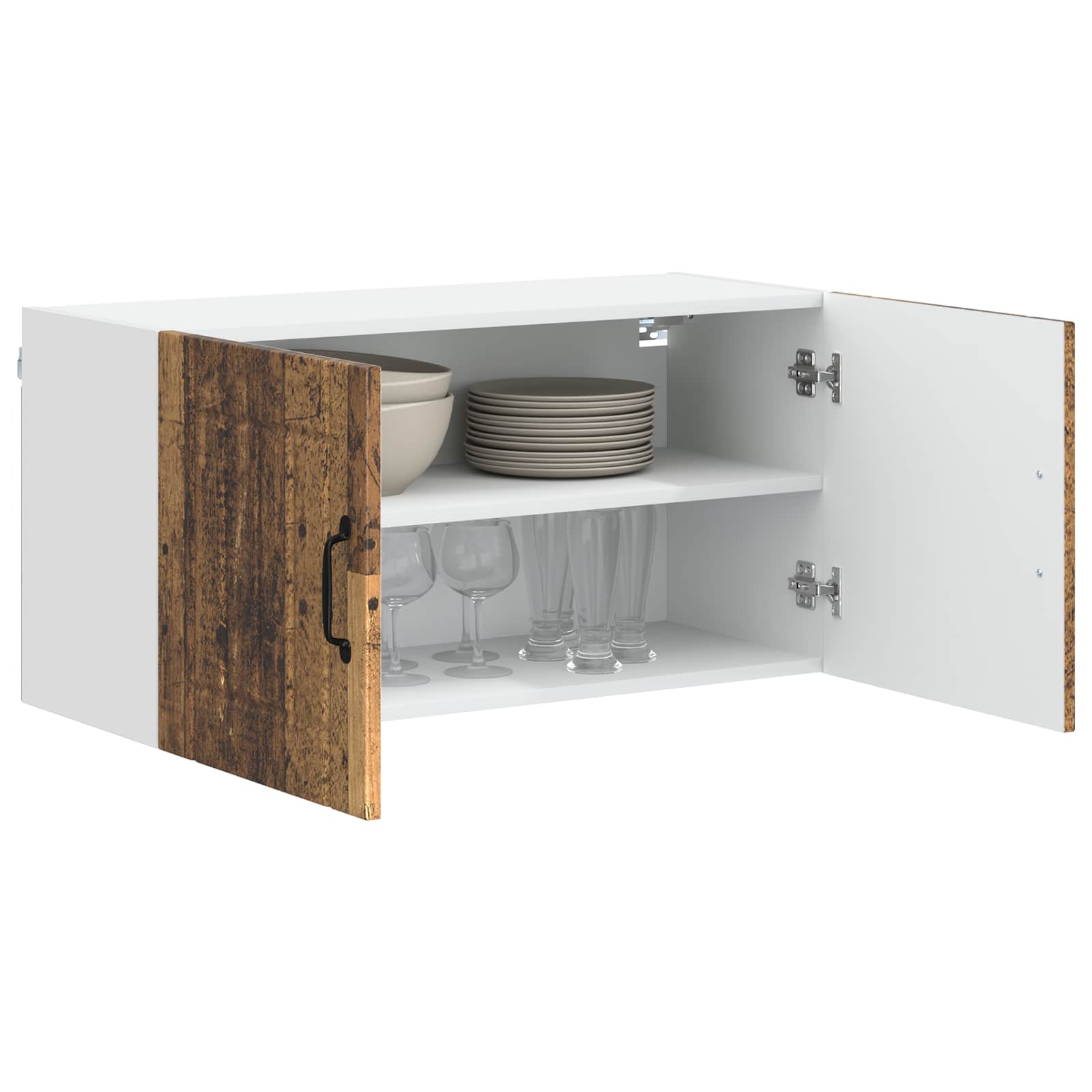 Πάνελ πλυντηρίου πιάτων Lucca Παλαιωμένο ξύλο 80 x 31 x 40 εκ