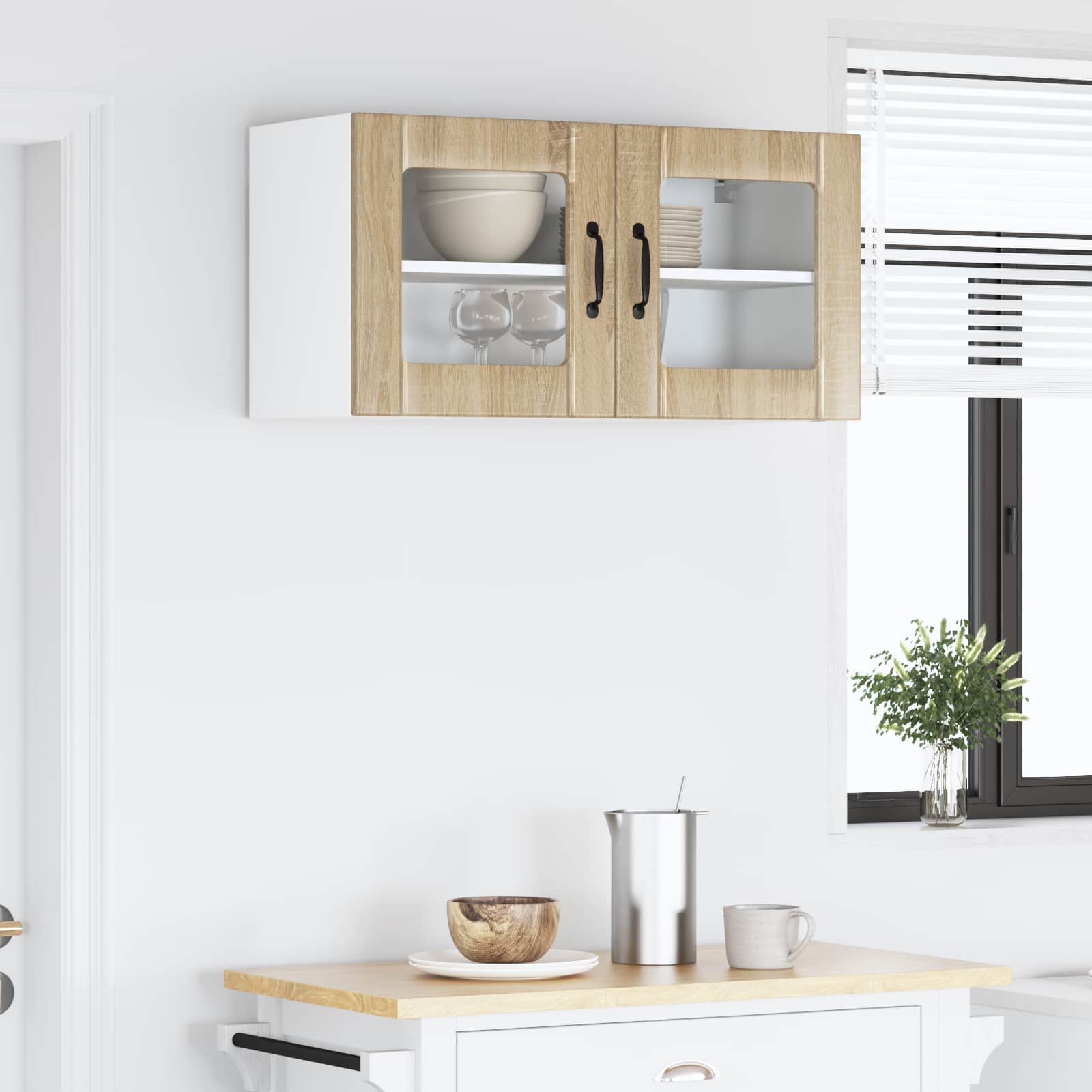 Ντουλάπα Κουζίνας Δρύς Sonoma 80 x 31 x 40 εκ - Pakobazaar