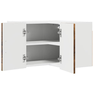 Ντουλάπα Γωνίας LUCCA Καπνισμένο Ξύλο Δρυός 57 x 57 x 40 εκ.