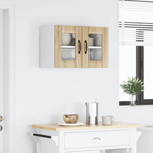 Ραφιέρα τοίχου LUCCA Sonoma Δρυς 60 x 31 x 40 εκ
