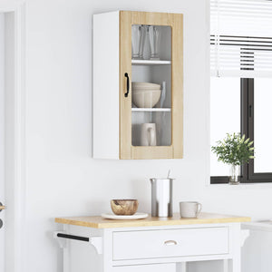 Ραφιέρα τοίχου LUCCA Sonoma Δρυς 40 x 31 x 80 εκ.