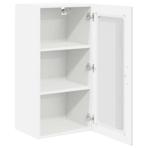 Ραφιέρα τοίχου LUCCA Γυαλιστερό Λευκό 40 x 31 x 80 εκ.