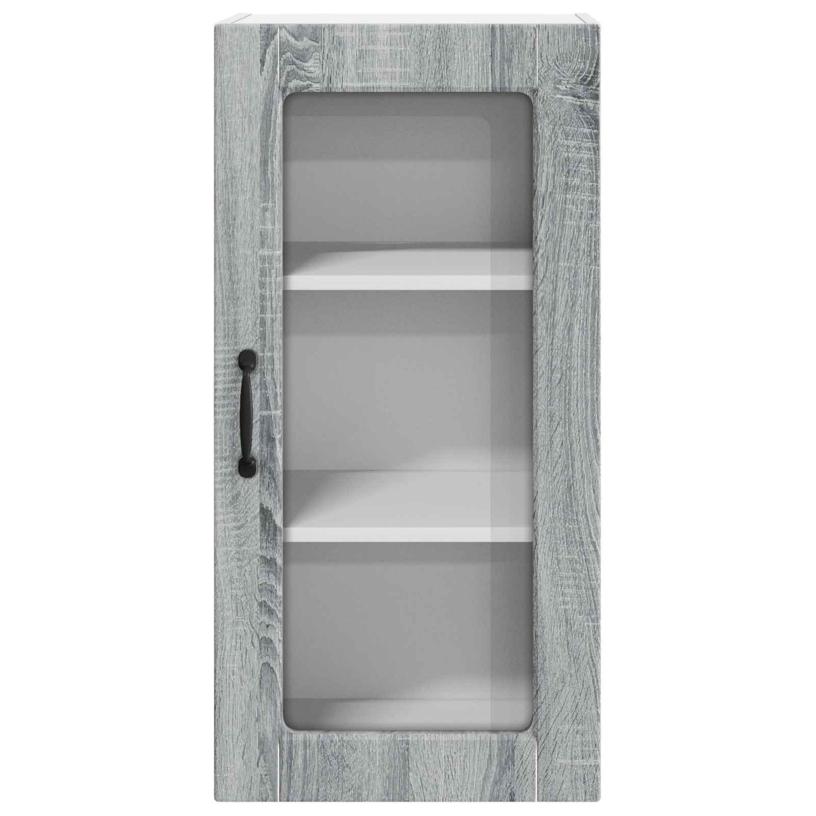 Ραφιέρα τοίχου LUCCA 2 pcs Γκρι Sonoma 40 x 31 x 80 εκ.
