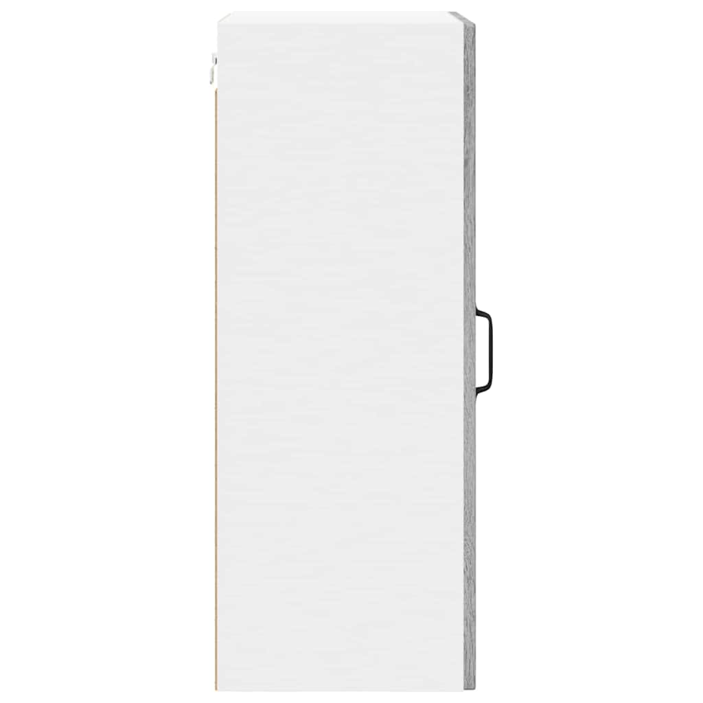Ραφιέρα τοίχου LUCCA 2 pcs Γκρι Sonoma 40 x 31 x 80 εκ.