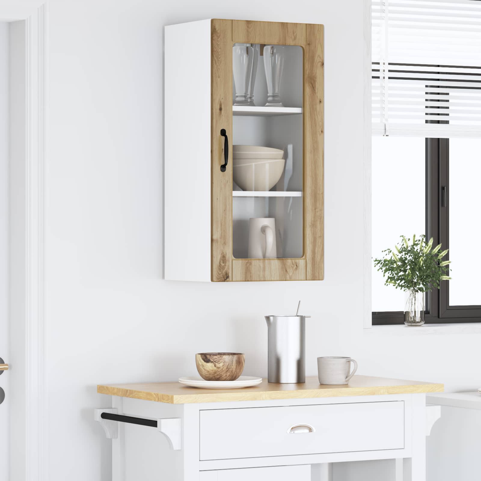 Ντουλάπα Κουζίνας Artisan Oak 40 x 31 x 80 εκ.