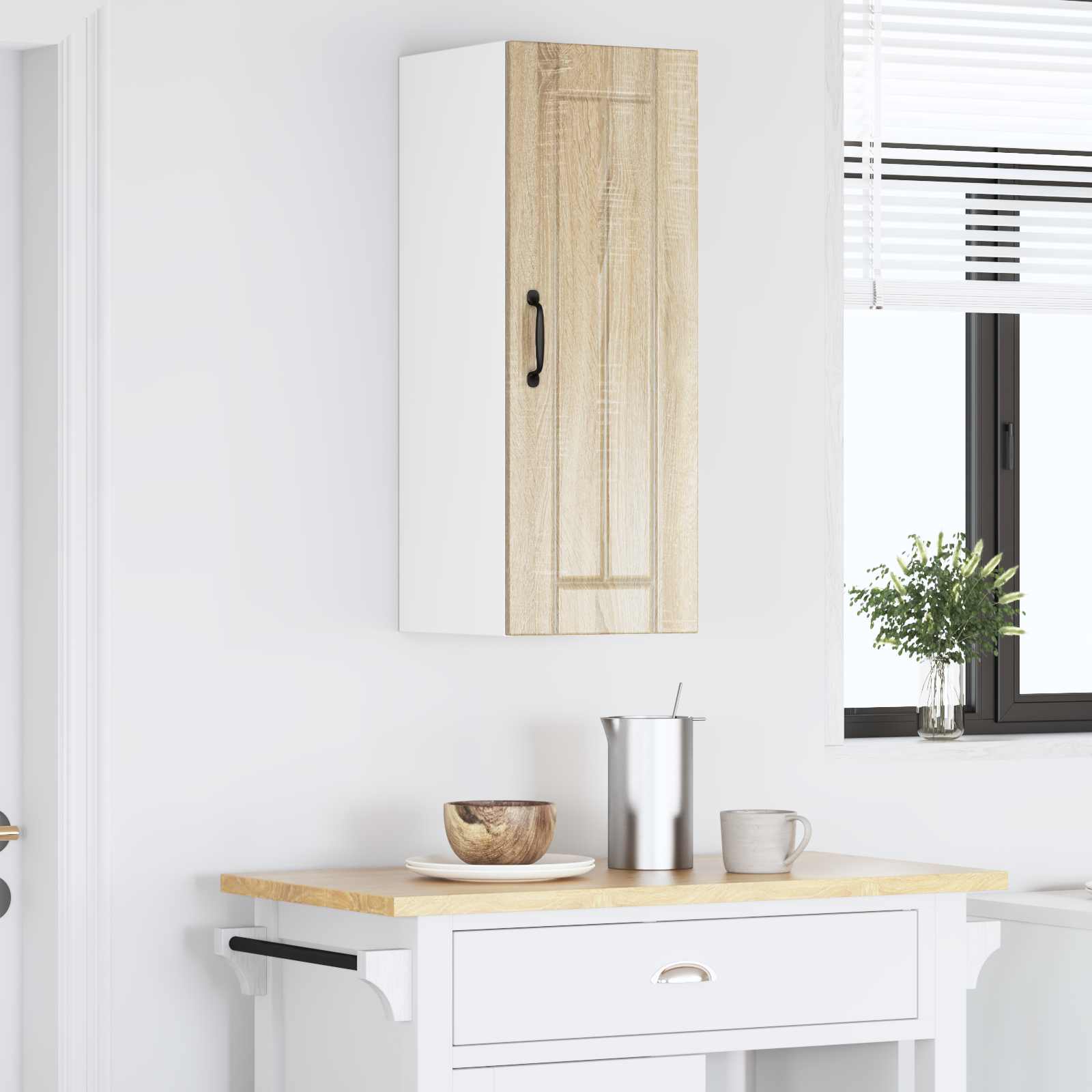 Ντουλάπα Κουζίνας Δρύς Sonoma 30 x 31 x 80 εκ.