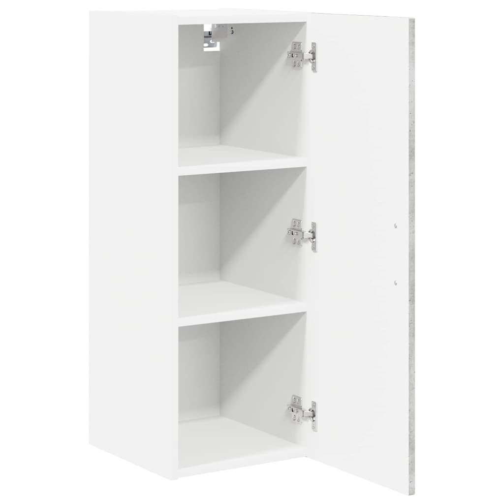 Ντουλάπα Τοίχου LUCCA 2 pcs Γκρι Σκυροδέματος 30 x 31 x 80 εκ.
