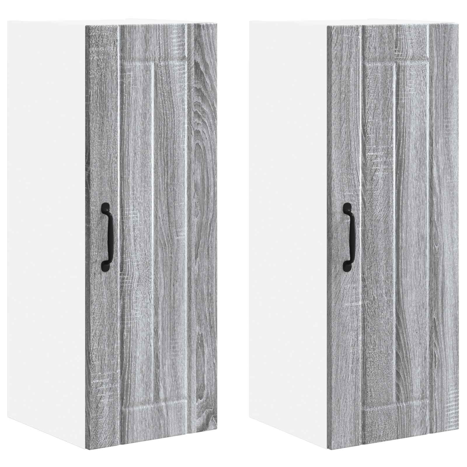 Ντουλάπα Κουζίνας Lucca 2 pcs Γκρι Sonoma 30 x 31 x 80 εκ.
