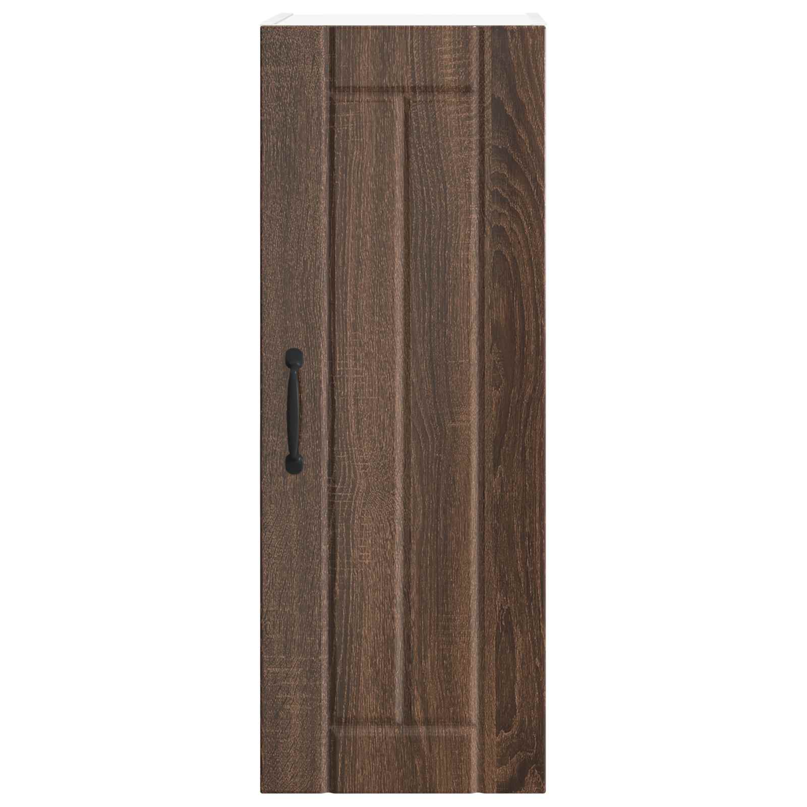 Ντουλάπα Τοίχου LUCCA 2 pcs Καφέ Ξύλο Δρυός 30 x 31 x 80 εκ.