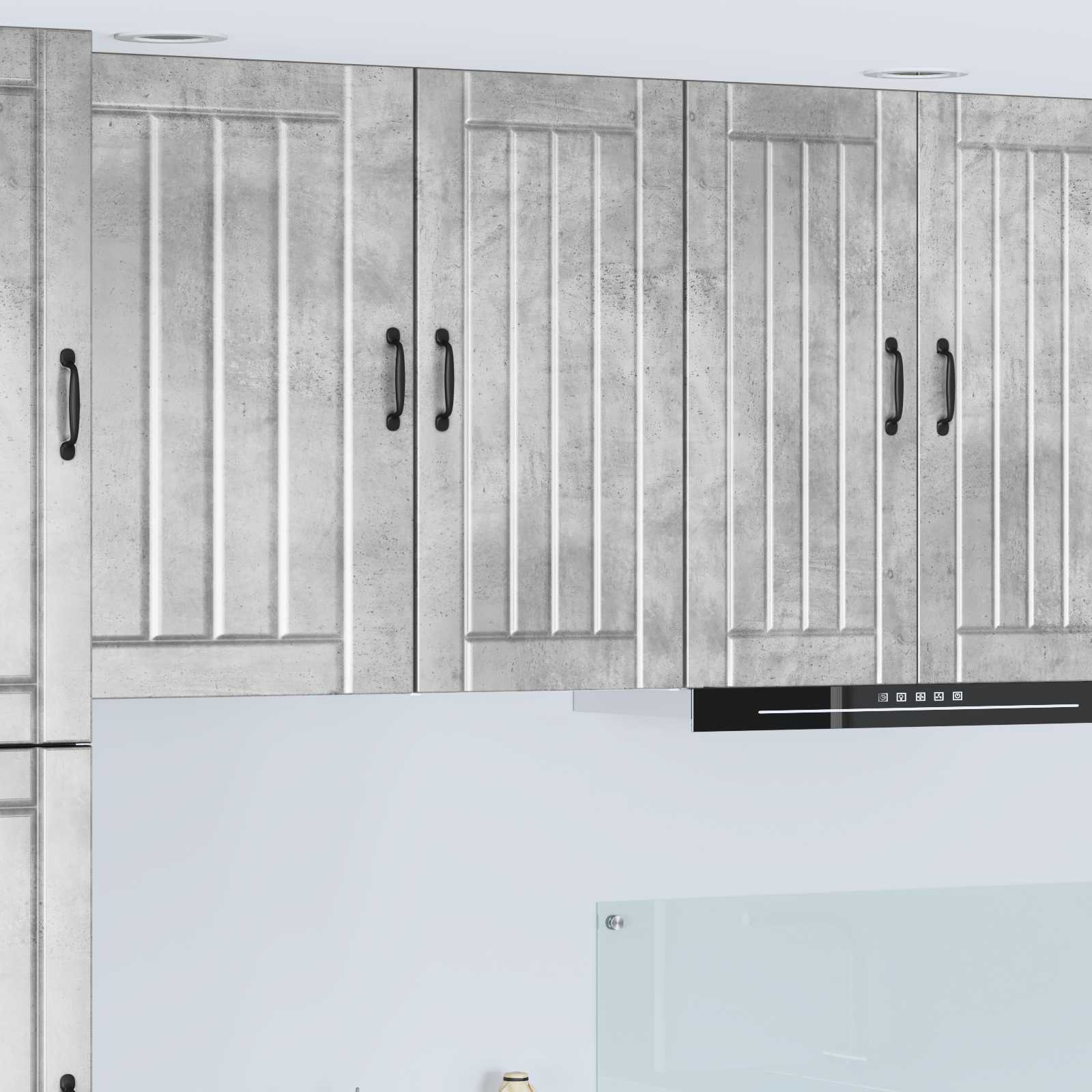 Πάνελ πλυντηρίου πιάτων Lucca Γκρι Σκυροδέματος