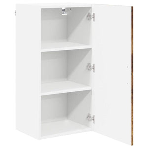 Ντουλάπα Τοίχου LUCCA Καπνισμένο Ξύλο Δρυός 40 x 31 x 80 εκ.