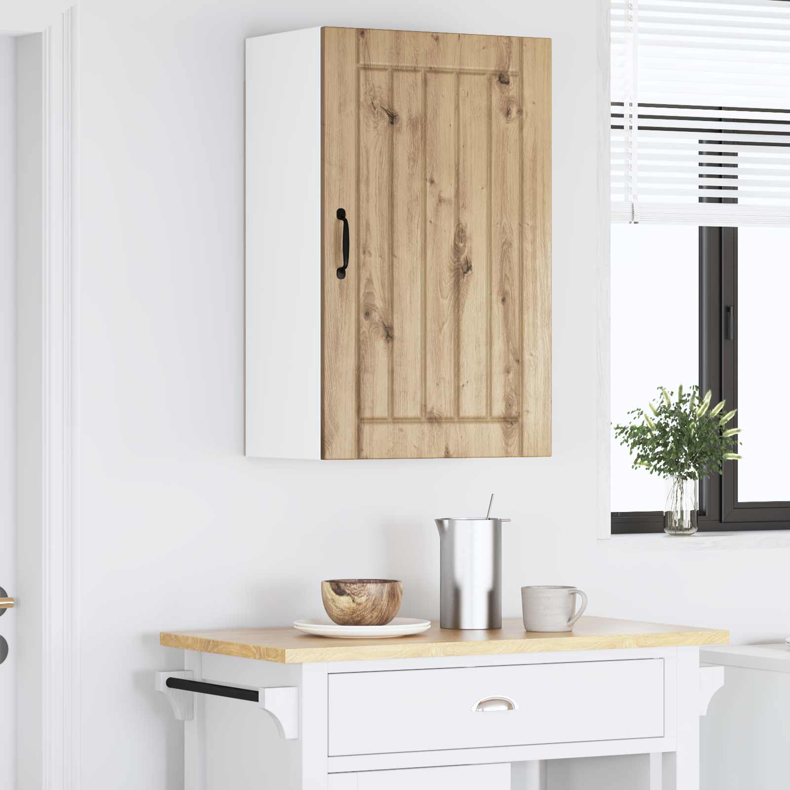 Ντουλάπα Κουζίνας Artisan Oak 50 x 31 x 80 εκ. - Pakobazaar