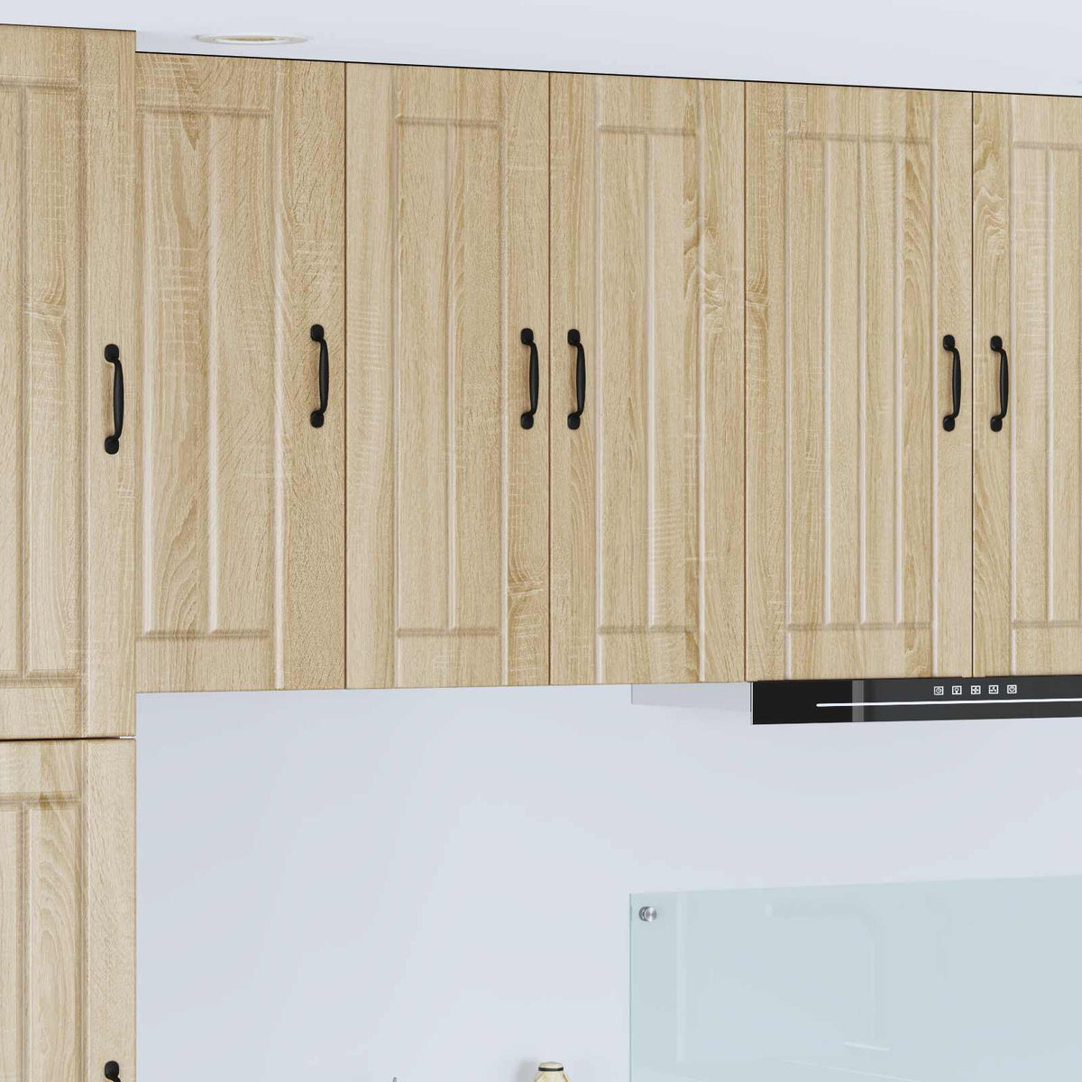 Ραφιέρα τοίχου LUCCA Sonoma Δρυς 60 x 31 x 80 εκ. - Pakobazaar