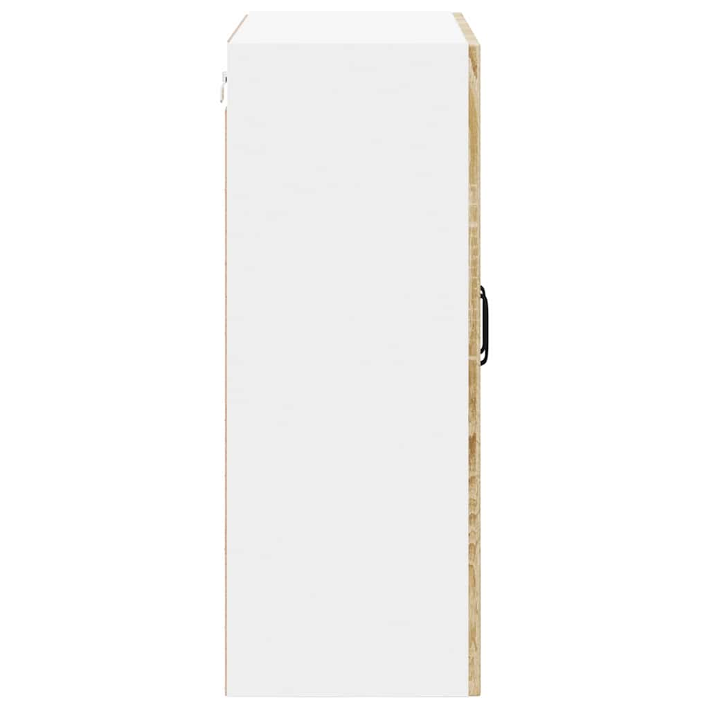 Ραφιέρα τοίχου LUCCA Sonoma Δρυς 60 x 31 x 80 εκ. - Pakobazaar