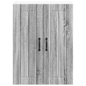 Ραφιέρα τοίχου LUCCA Γκρι Sonoma 60 x 31 x 80 εκ. - Pakobazaar