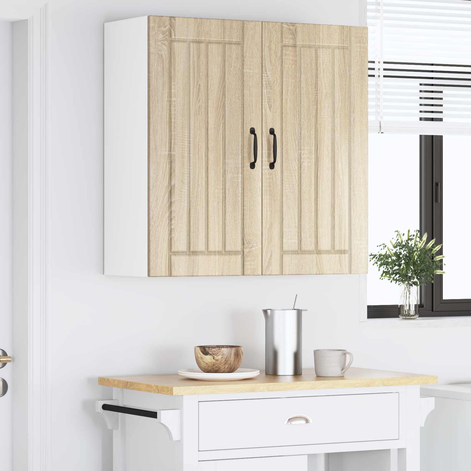 Ντουλάπα Κουζίνας Δρύς Sonoma 80 x 31 x 80 εκ.