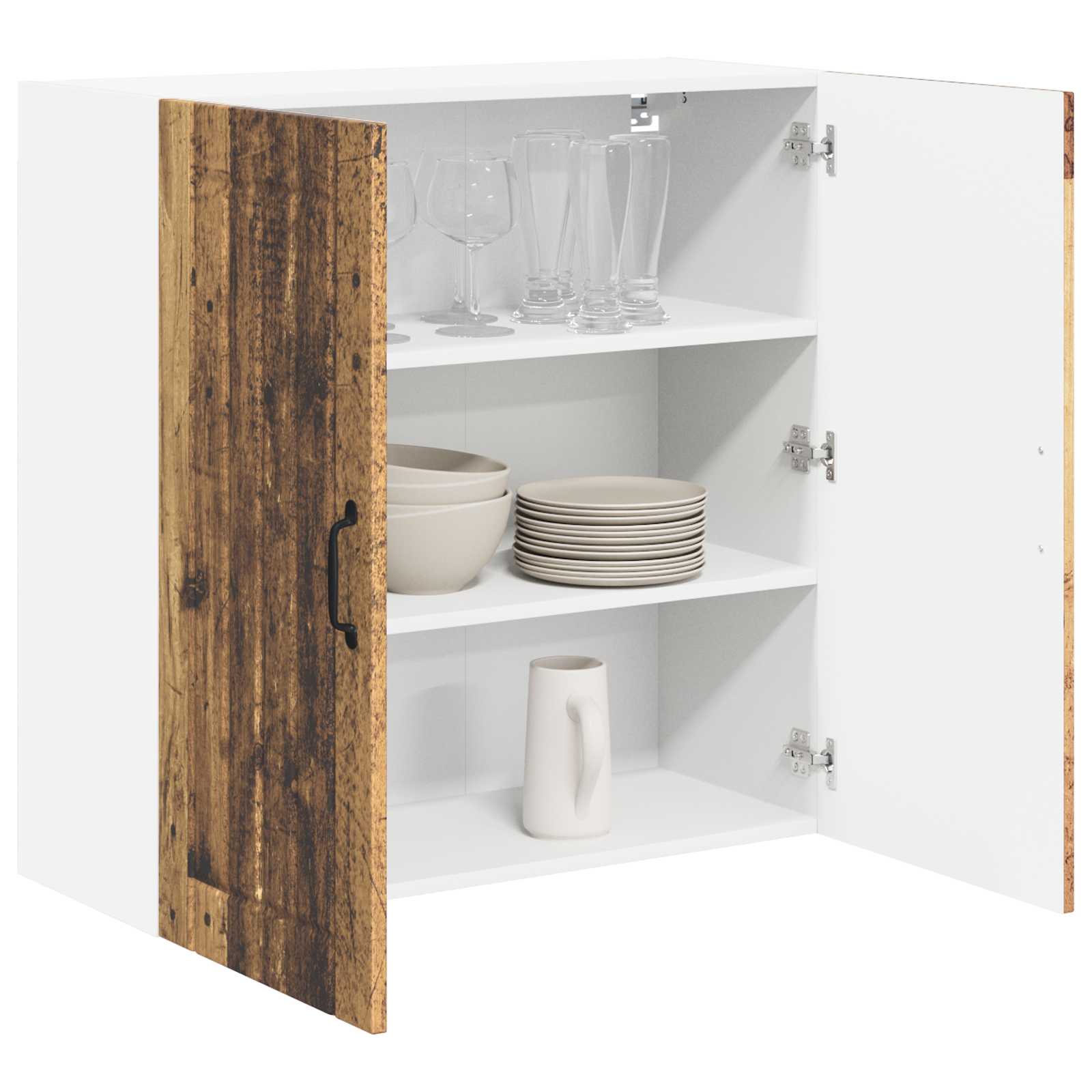 Ντουλάπα Κουζίνας Lucca Παλαιωμένο ξύλο 80 x 31 x 80 εκ.