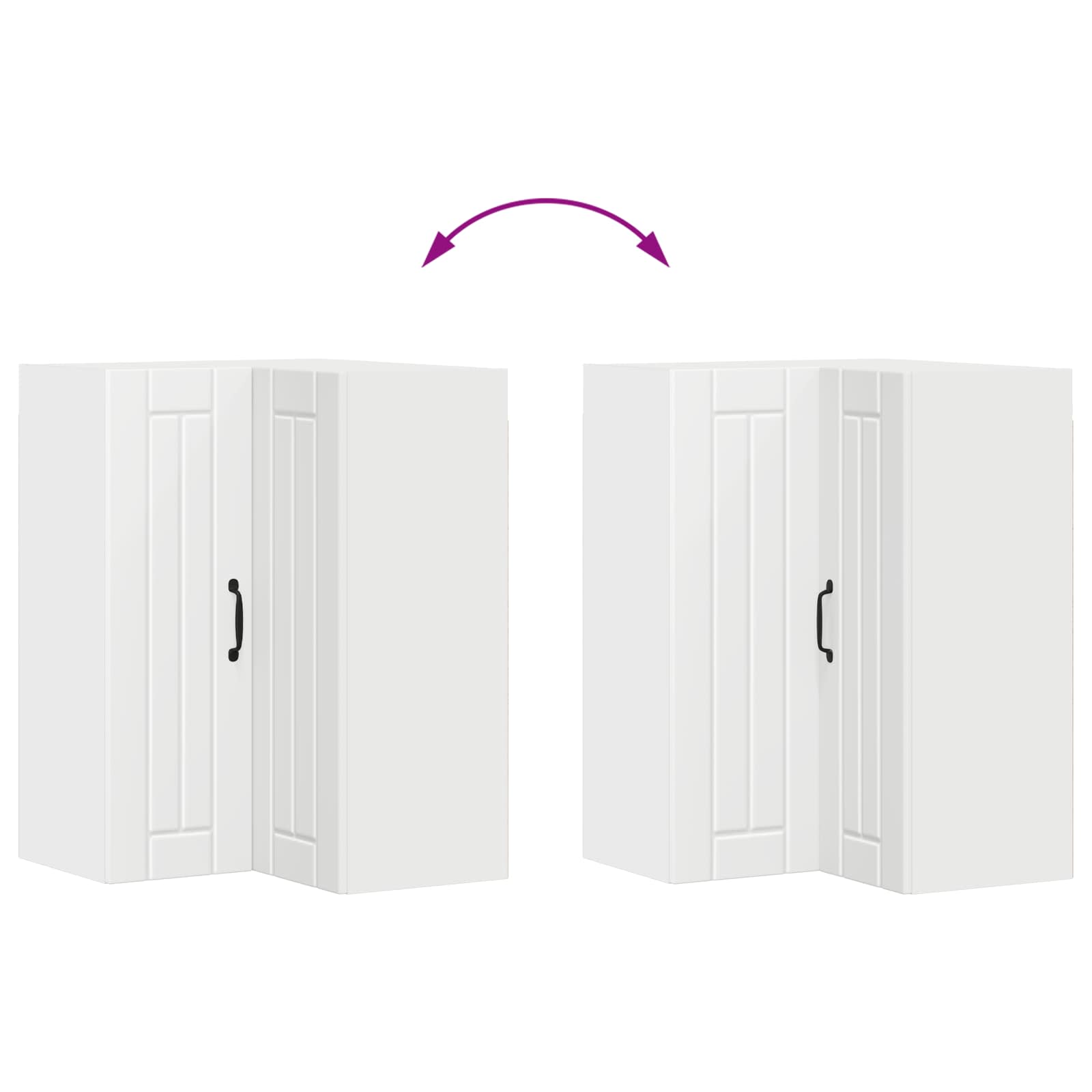 Ντουλάπα Κουζίνας Lucca Λευκό 57 x 57 x 80 εκ.