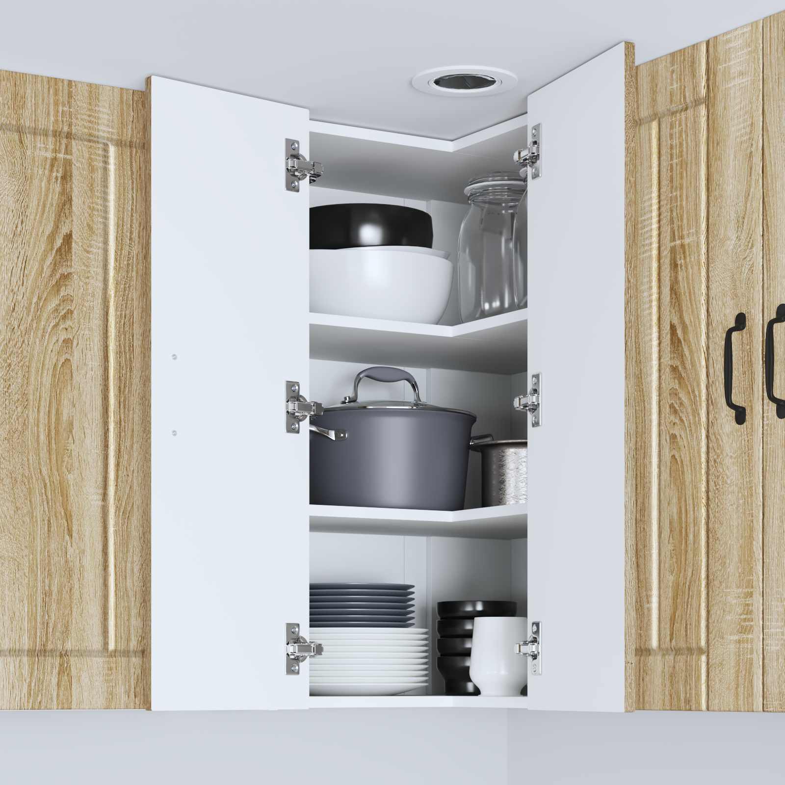 Ντουλάπα Κουζίνας Δρύς Sonoma 57 x 57 x 80 εκ.