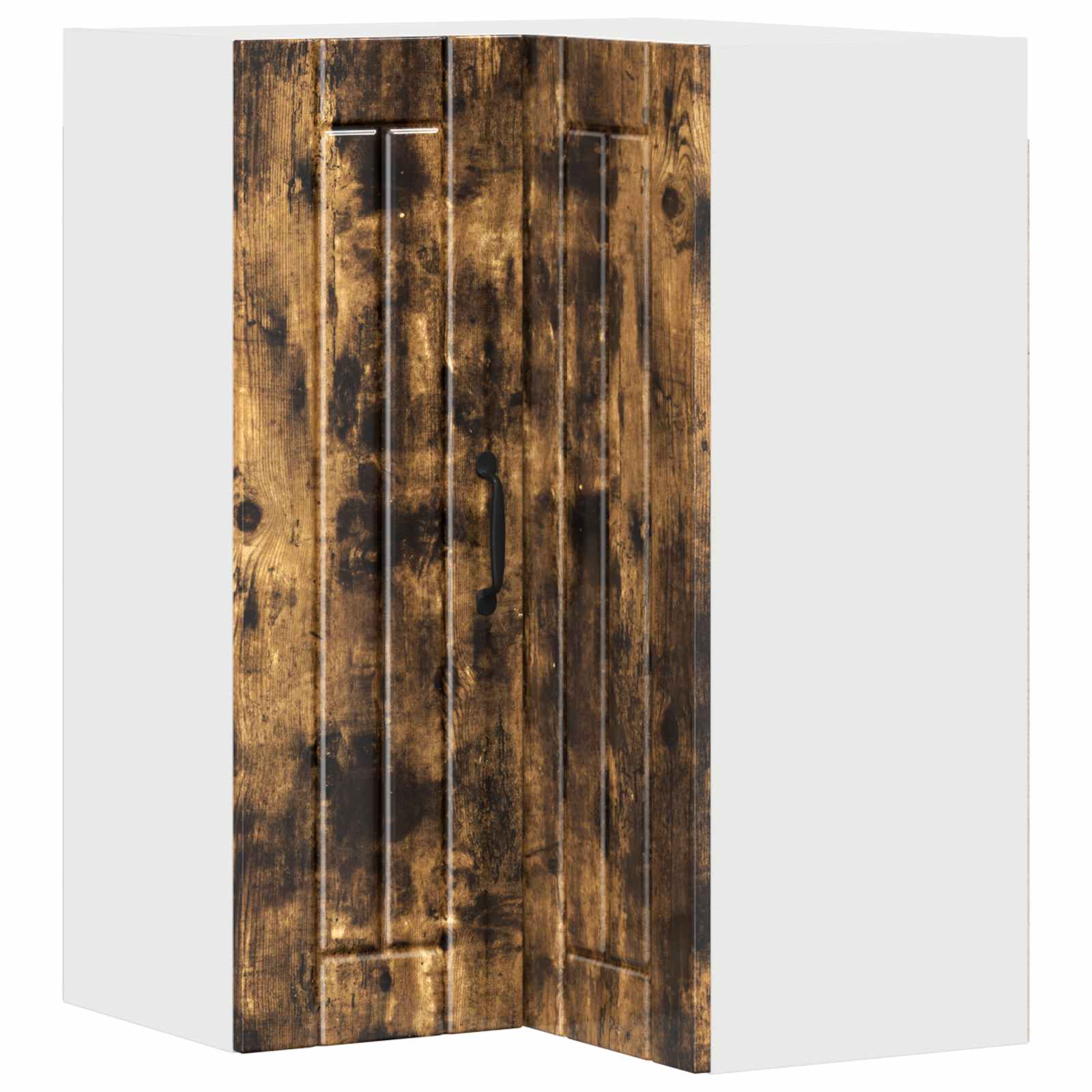Ντουλάπα Γωνίας LUCCA Καπνισμένο Ξύλο Δρυός 57 x 57 x 80 εκ.