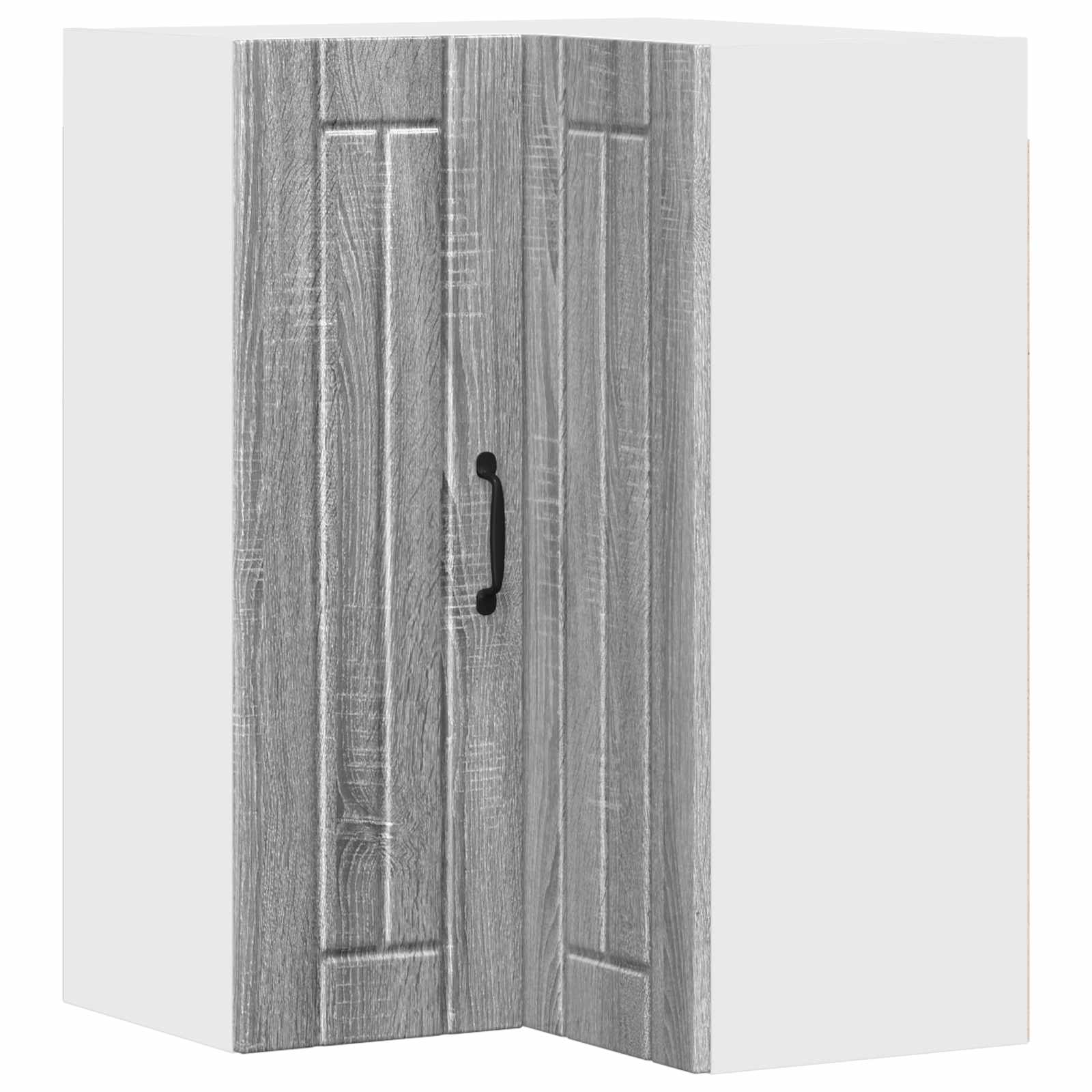 Ντουλάπα Γωνίας LUCCA Γκρι Sonoma 57 x 57 x 80 εκ.