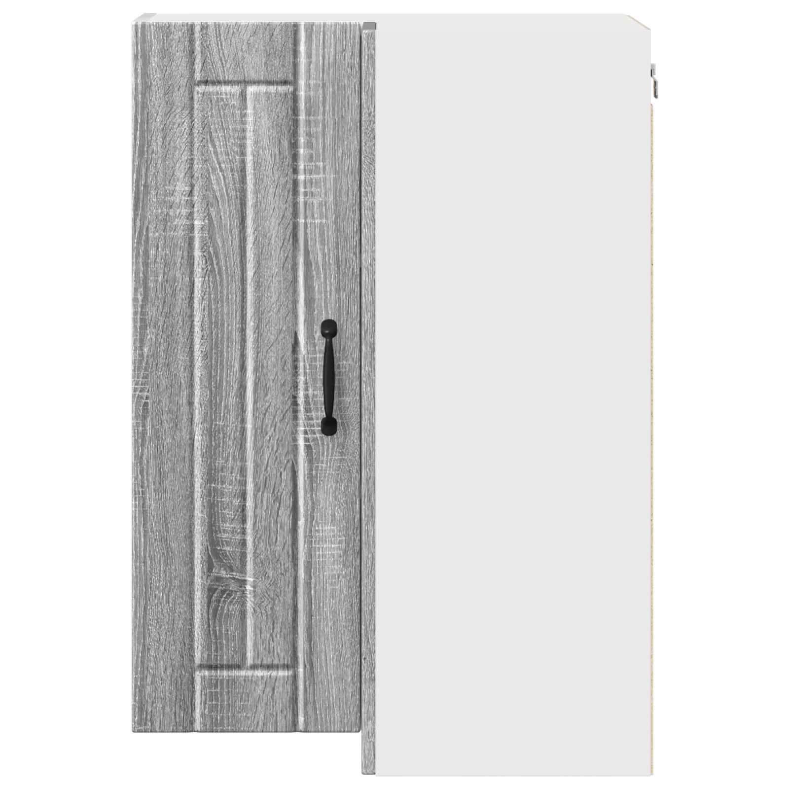 Ντουλάπα Γωνίας LUCCA Γκρι Sonoma 57 x 57 x 80 εκ.