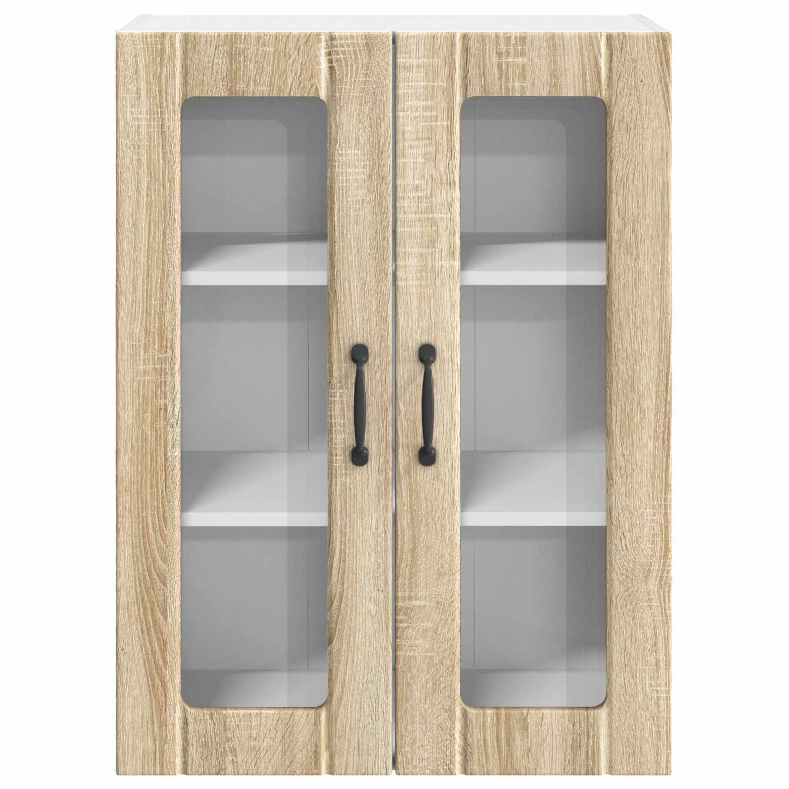 Ραφιέρα τοίχου Lucca Sonoma Δρυς 60 x 31 x 80 εκ.