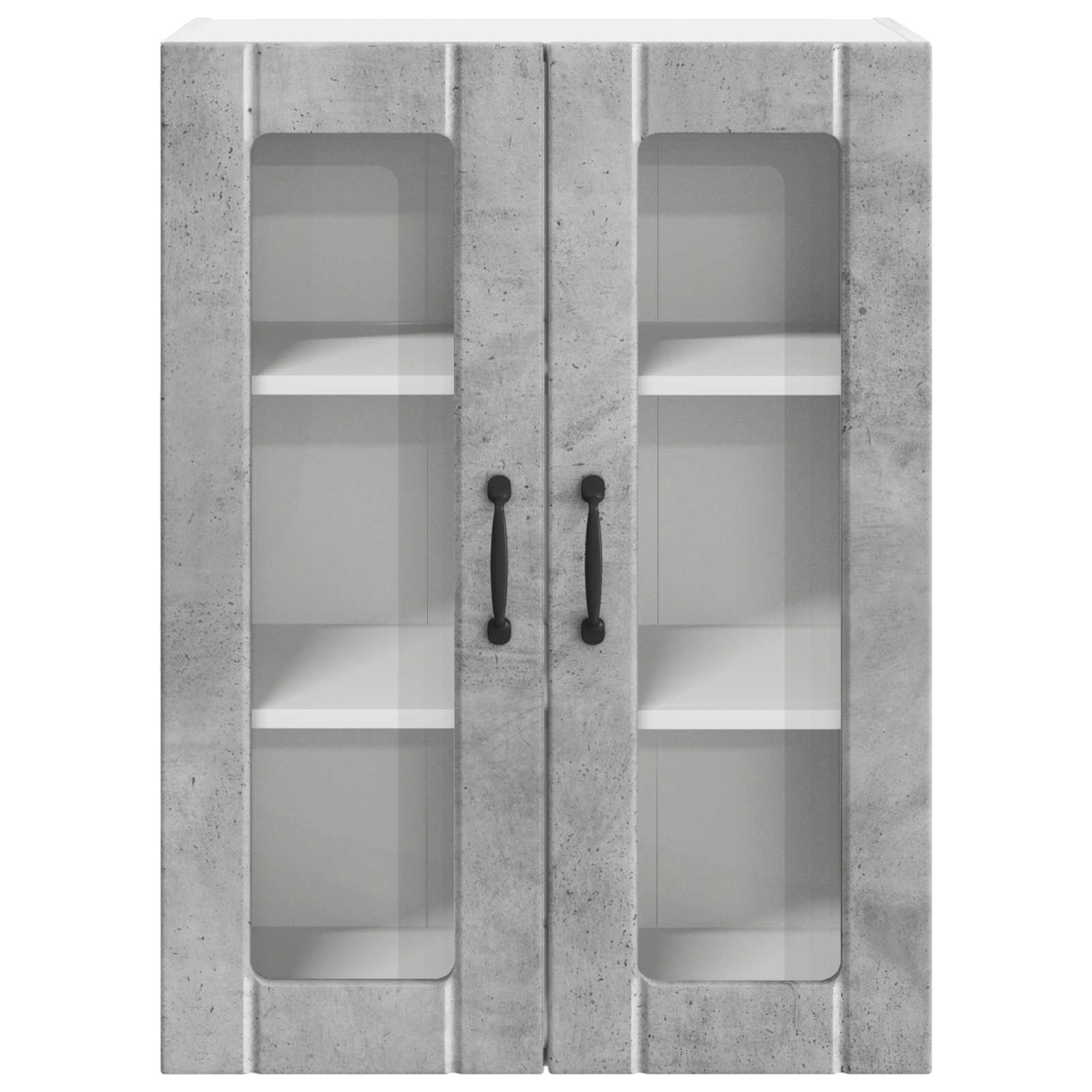 Ντουλάπα Κουζίνας Σκυρόδεμα Γκρι 60 x 31 x 80 εκ.