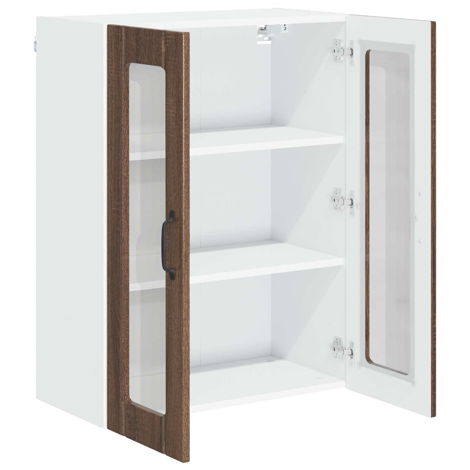 Ντουλάπα Κουζίνας Καφέ δρυς 60 x 31 x 80 εκ. Επεξεργασμένο ξύλο