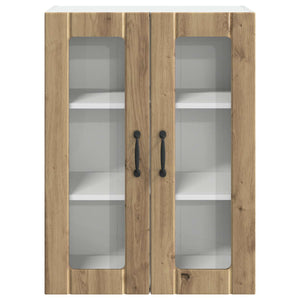Ραφιέρα τοίχου LUCCA Artisan Δρυς 60 x 31 x 80 εκ.