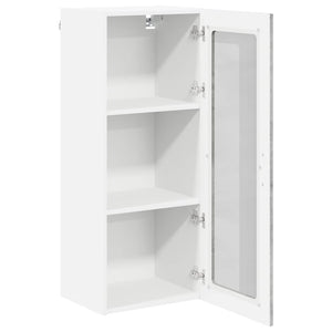 Ραφιέρα τοίχου LUCCA Γκρι Σκυροδέματος 40 x 31 x 100 εκ.