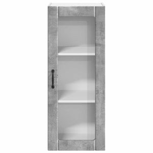 Ραφιέρα τοίχου LUCCA Γκρι Σκυροδέματος 40 x 31 x 100 εκ.