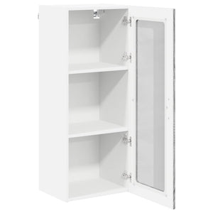 Ραφιέρα τοίχου LUCCA Γκρι Sonoma 40 x 31 x 100 εκ.