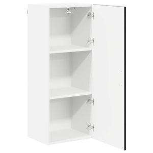 Ντουλάπα Τοίχου LUCCA Μαύρο 40 x 31 x 100 εκ.
