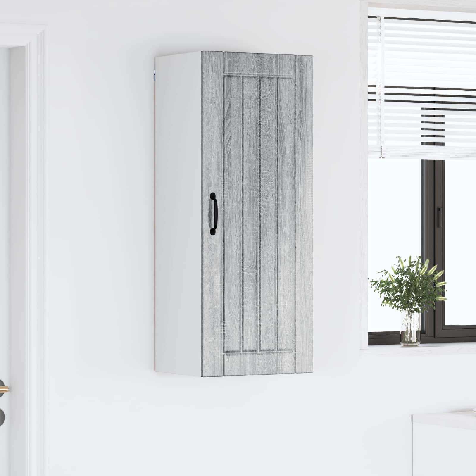 Ντουλάπα Κουζίνας Γκρίζο Σονομα 40 x 31 x 100 εκ.